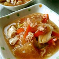 まぐゆ's cooksnap of when they made お豆腐 と 大根 の和風あんかけ.