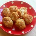 sweet_rose's cooksnap of when they made 鶏ムネ肉と豆腐の焼くだけチキンナゲット.