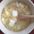 hisamegtak's cooksnap of when they made 超簡単お豆腐と卵の中華スープ。.