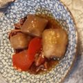 ◆みー◆'s cooksnap of when they made 圧力鍋でスピーディーいかと里芋の煮物.