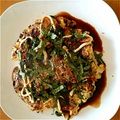 くーちゃん22's cooksnap of when they made 豆腐のお好み焼き♪.