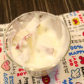 ちび☆りんご's cooksnap of when they made 簡単 りんごヨーグルト♪.