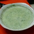 asamihoshi's cooksnap of when they made ハンドブレンダーで豆乳とほうれん草スープ.