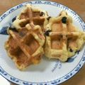 YUI∮'s cooksnap of when they made 発酵不要の簡単バナナワッフル.