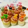★☆美月☆★'s cooksnap of when they made ちくわ✿ウインナーのピック飾り✿お弁当.