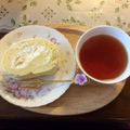 にーなんぐ's cooksnap of when they made ふんわり♪しっとりシフォンのロールケーキ.