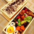 ＭｉｙａＣｏ's cooksnap of when they made キャラ弁☆簡単♪お正月にゆで卵ひつじくん.