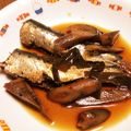 ペっぺん's cooksnap of when they made 圧力鍋でいわしとごぼうの中華酢煮.