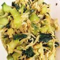 夜の繭's cooksnap of when they made 干し海老チンゲン菜ともやしの旨み炒め.