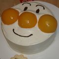 あやな５５'s cooksnap of when they made みんな大好きアンパンマンケーキ♪.