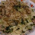つえちょん's cooksnap of when they made 大根葉の柚子胡椒パスタ♪.