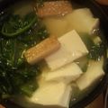 クックZ69KDS☆'s cooksnap of when they made ホウレン草 豆腐 さつま揚げの味噌汁.