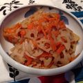 m@n@'s cooksnap of when they made 塩麹で蓮根と人参の簡単きんぴら.