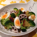 m@n@'s cooksnap of when they made さつま芋と蓮根のごまだれサラダ.