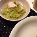ポヨちママ's cooksnap of when they made 厚揚げ&鶏肉&白菜の簡単煮物.
