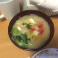 ともぱんたから's cooksnap of when they made 2つの食感！白菜のみそ汁.