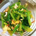 ゆかみお's cooksnap of when they made 簡単♡小松菜の和え物❤.