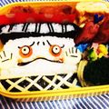 ピロピロピ's cooksnap of when they made キャラ弁　妖怪ウォッチ　ムリカベ.