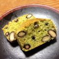 sakanayuka's cooksnap of when they made たっぷり黒豆＆抹茶のパウンドケーキ☆.