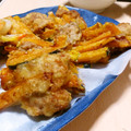 たけゴン's cooksnap of when they made かぼちゃと豚こまのかき揚げ.