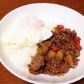 ＊︎もちこ＊'s cooksnap of when they made ＊お家の材料で！ガパオ風＊(超簡単).