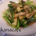 tamakanasota's cooksnap of when they made 牡蠣とカブの柚子胡椒炒め.