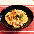 torico77's cooksnap of when they made クリーミーでヘルシー豆乳味噌カルボナーラ.