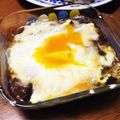 YUKIKI☆'s cooksnap of when they made 卵とろぉ〜り餅カレーグラタン.