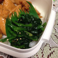 あああああ＊'s cooksnap of when they made 白だしだけで簡単♫ほうれん草のごまあえ.