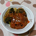 Okecchan's cooksnap of when they made 簡単 ふわふわ 煮込みハンバーグ.