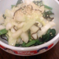 ﾁｬﾙ's cooksnap of when they made 簡単！白菜・ほうれん草の塩こんぶあえ.