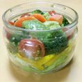 kurolabu428's cooksnap of when they made 作り置きジャーサラダ.