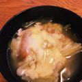 mana☻'s cooksnap of when they made ザックリきゃべつのコンソメスープ.