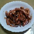羅瑠☆'s cooksnap of when they made イカのにんにく味噌バター炒め.