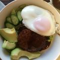 みなみぽよこ's cooksnap of when they made ちょー簡単！カフェごはん。ロコモコ.