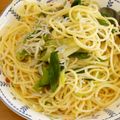 namy7mori's cooksnap of when they made 九条ねぎとしらすのパスタ.