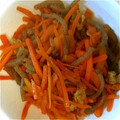 みつもん's cooksnap of when they made ((簡単!))人参と蒟蒻のきんぴら.