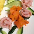 HALU☆mama's cooksnap of when they made 人参で簡単バラの花～.