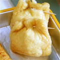 マーャン's cooksnap of when they made 余ったおもちで♪もち巾着★.