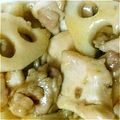 m_masami's cooksnap of when they made 鶏とレンコンの甘辛炒め.