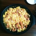 tripleR's cooksnap of when they made ポークソーセージとポテトのオムレツ.