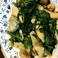 ｖみさｖ's cooksnap of when they made レンジで時短♩里芋と春菊のオイスター炒め.