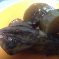 クックU195OT☆'s cooksnap of when they made 圧力鍋で超簡単！いか墨入りいか飯.