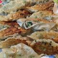 Jハッシー's cooksnap of when they made 白菜キャベツ青葱ヘルシー♪グリーン餃子.