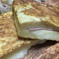 カミジョ's cooksnap of when they made 高野豆腐ハムチーズの挟み焼き☆.