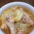 えれるー's cooksnap of when they made キムチ鍋の素もキムチも使わないキムチ鍋風.
