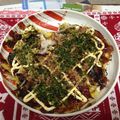 大河ラブ's cooksnap of when they made あのお店の味⁈ 外カリ中フワのお好み焼き.