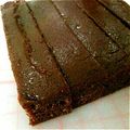 ねたろー's cooksnap of when they made ルクエで4分♪濃厚生チョコケーキ♪.