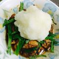 ジンベえちゃん's cooksnap of when they made 酒の肴に～さば缶ふわふわみぞれがけ❀.