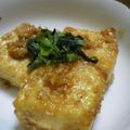 nobnob626's cooksnap of when they made 豆腐ソテーの味噌がらめ。.